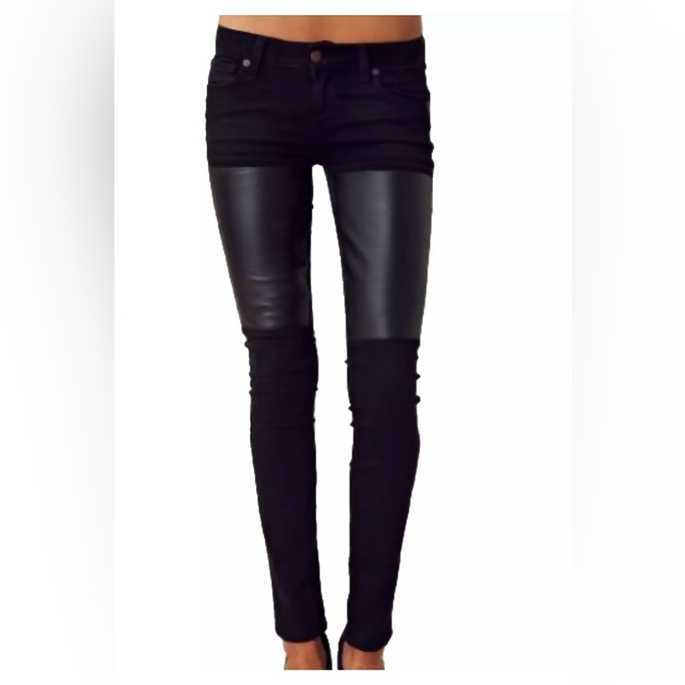 Elizabeth and James Textile Jett Black Jeans